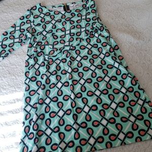 Crown & Ivey mint green dress